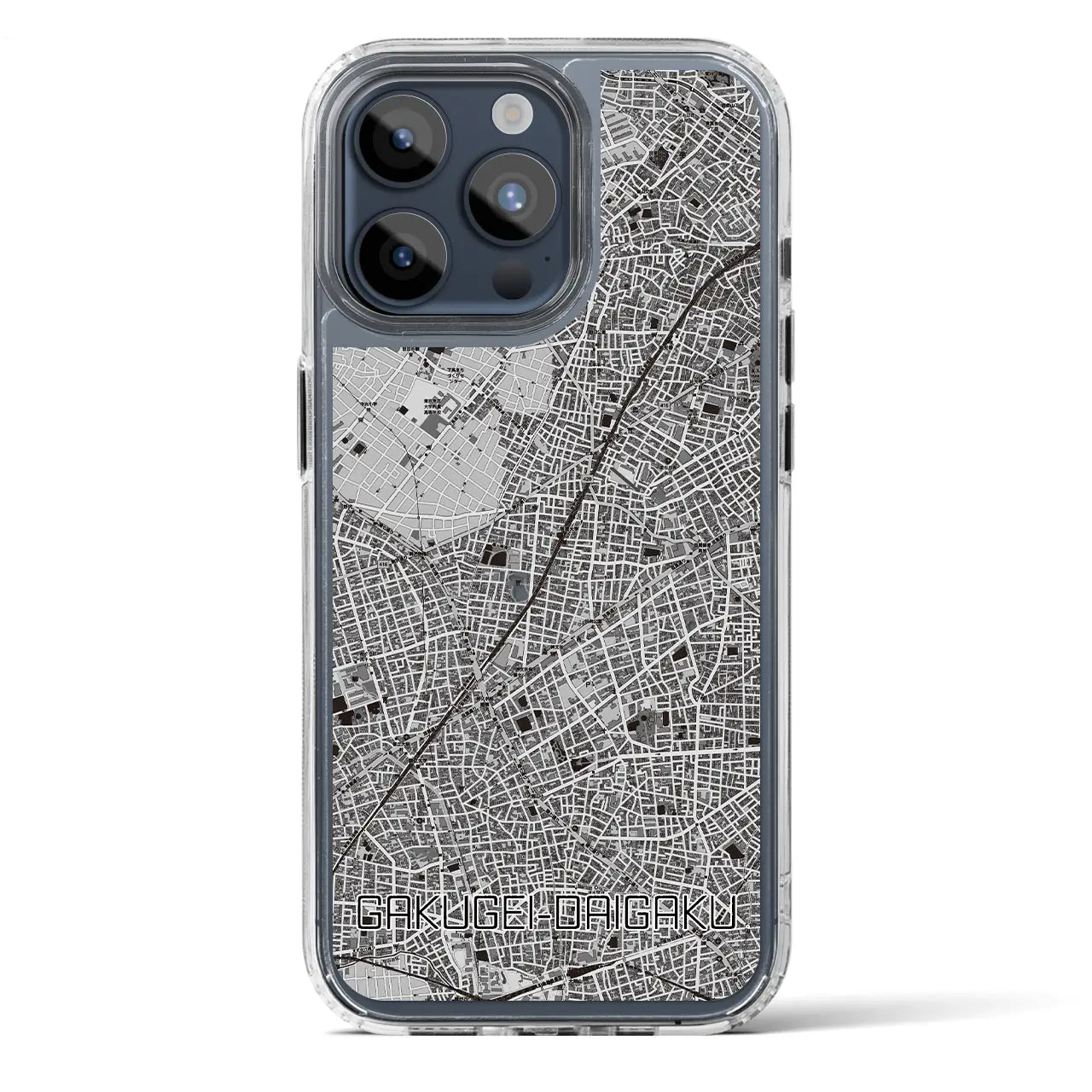 【学芸大学(東京都)】地図柄iPhoneケース(MagSafeタイプ)