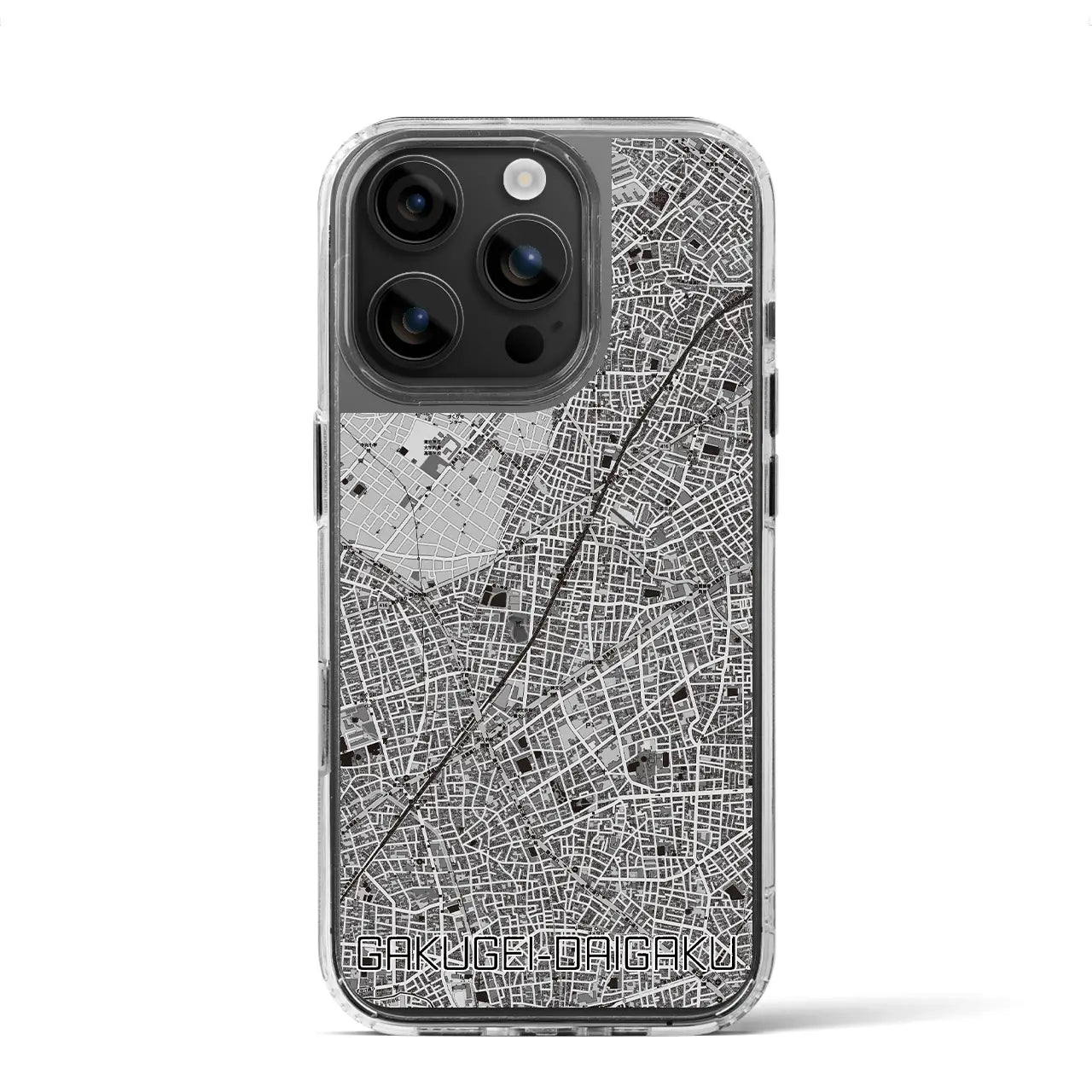 【学芸大学(東京都)】地図柄iPhoneケース(MagSafeタイプ)