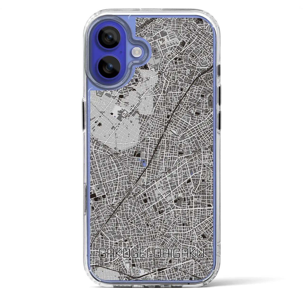 【学芸大学(東京都)】地図柄iPhoneケース(MagSafeタイプ)