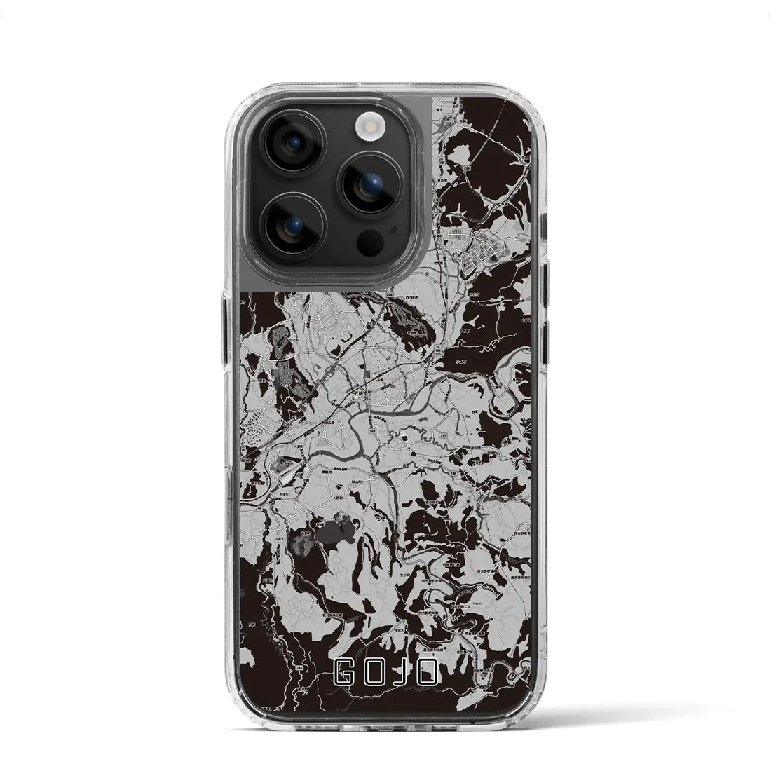 【五條(奈良県)】地図柄iPhoneケース(MagSafeタイプ)