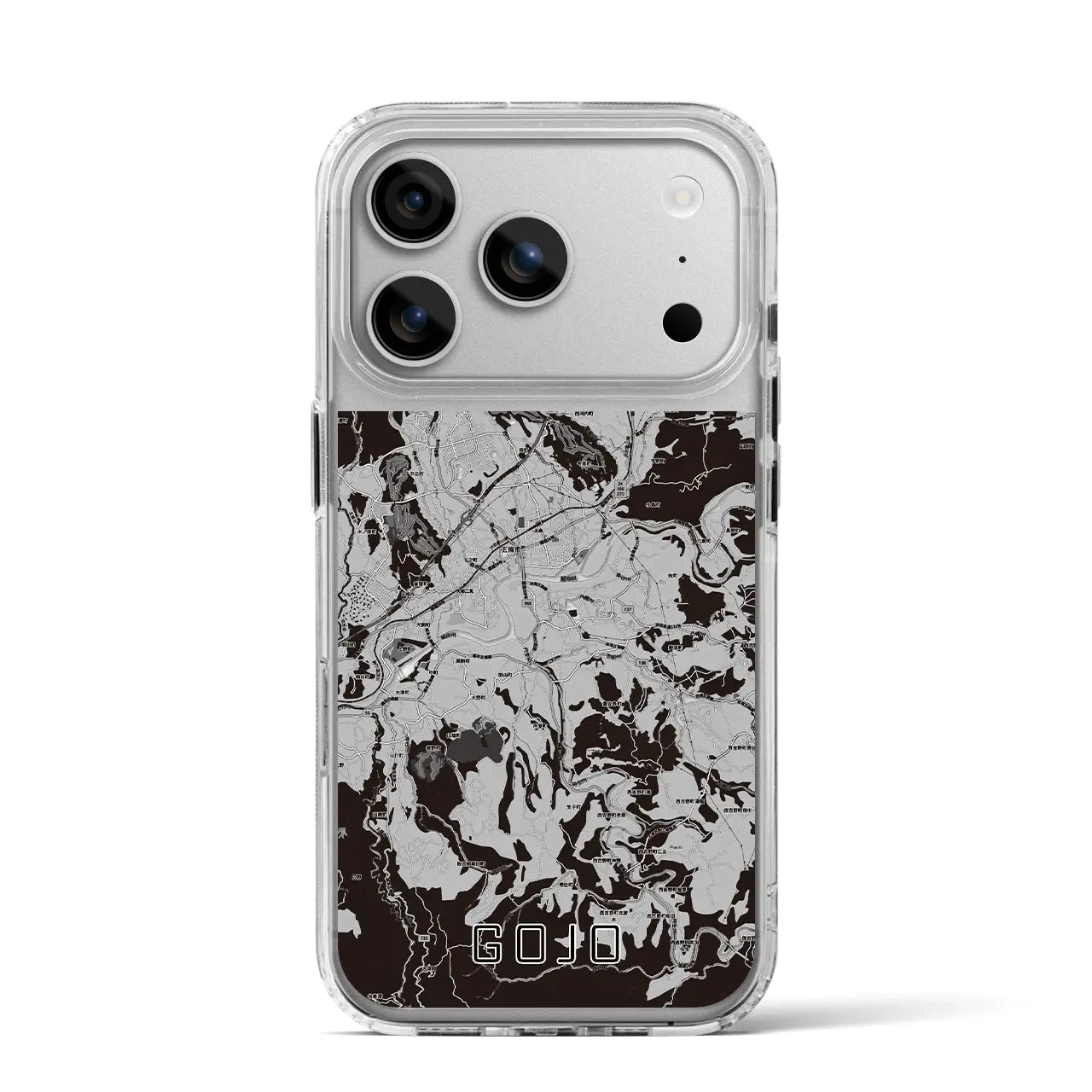 【五條(奈良県)】地図柄iPhoneケース(MagSafeタイプ)