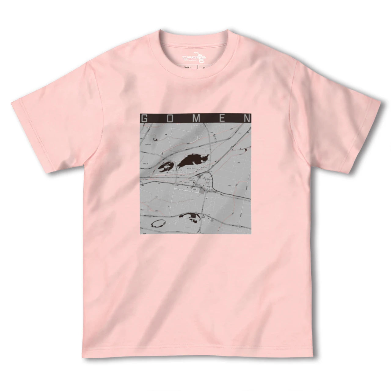 【後免(高知県)】地図柄ヘビーウェイトTシャツ