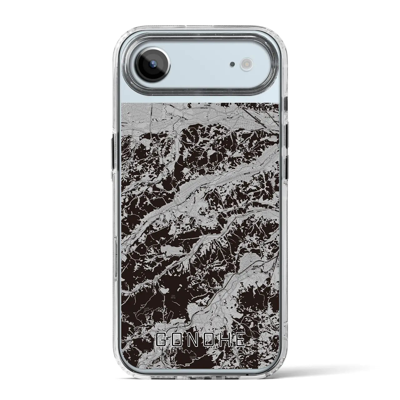 【五戸(青森県)】地図柄iPhoneケース(MagSafeタイプ)