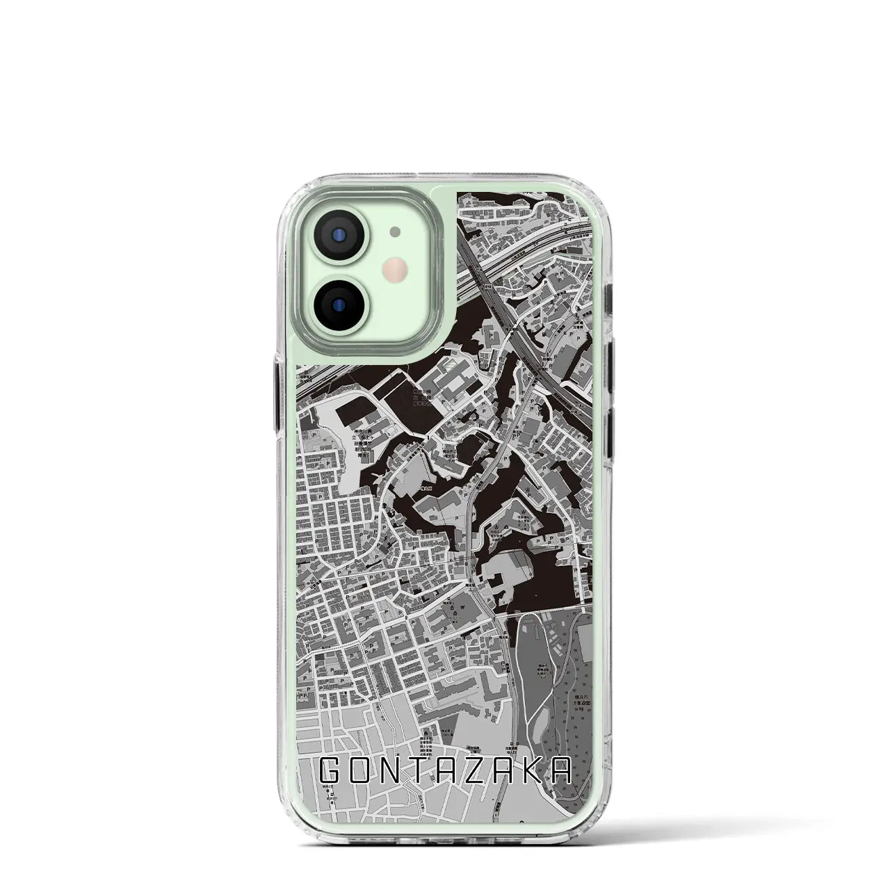 【権太坂(神奈川県)】地図柄iPhoneケース(MagSafeタイプ)