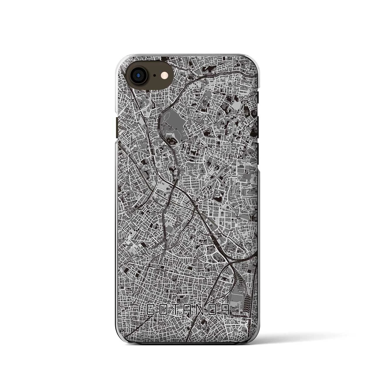 【五反田(東京都)】地図柄iPhoneケース(クリアタイプ)