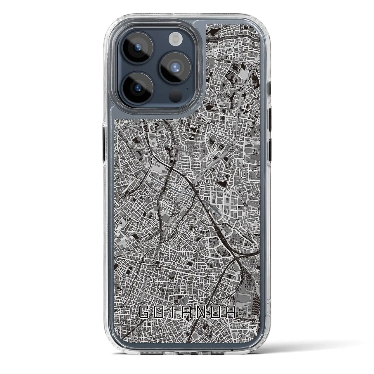 【五反田(東京都)】地図柄iPhoneケース(MagSafeタイプ)