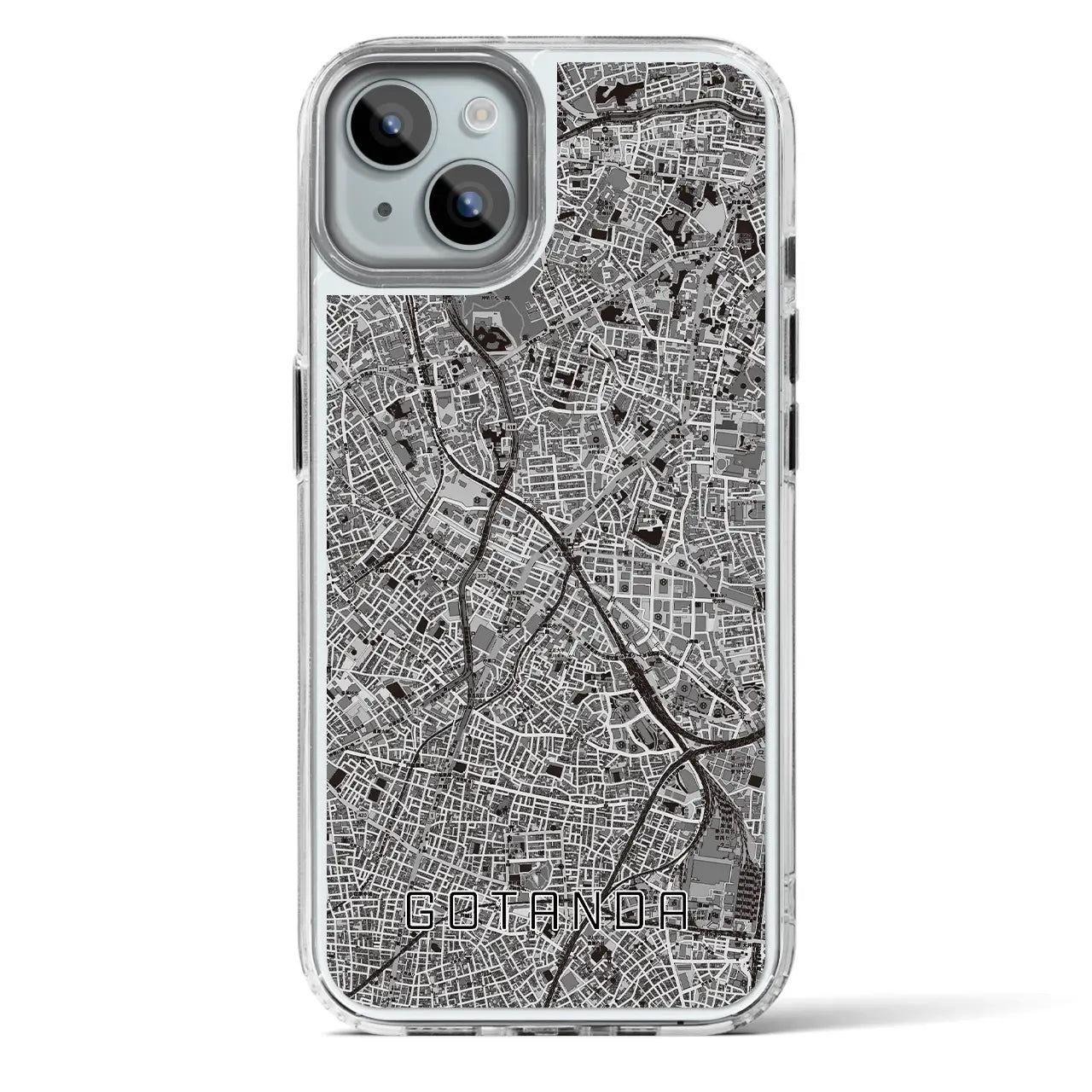 【五反田(東京都)】地図柄iPhoneケース(MagSafeタイプ)