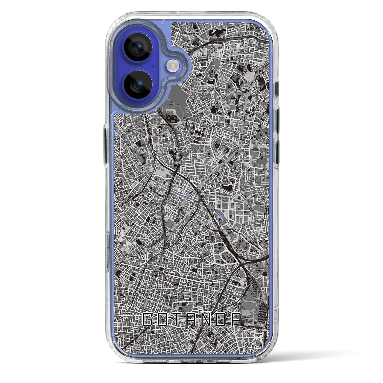 【五反田(東京都)】地図柄iPhoneケース(MagSafeタイプ)