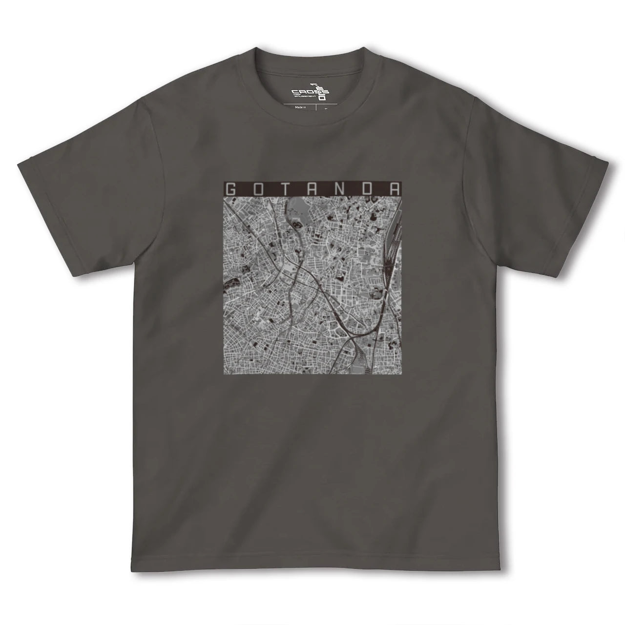 【五反田(東京都)】地図柄ヘビーウェイトTシャツ