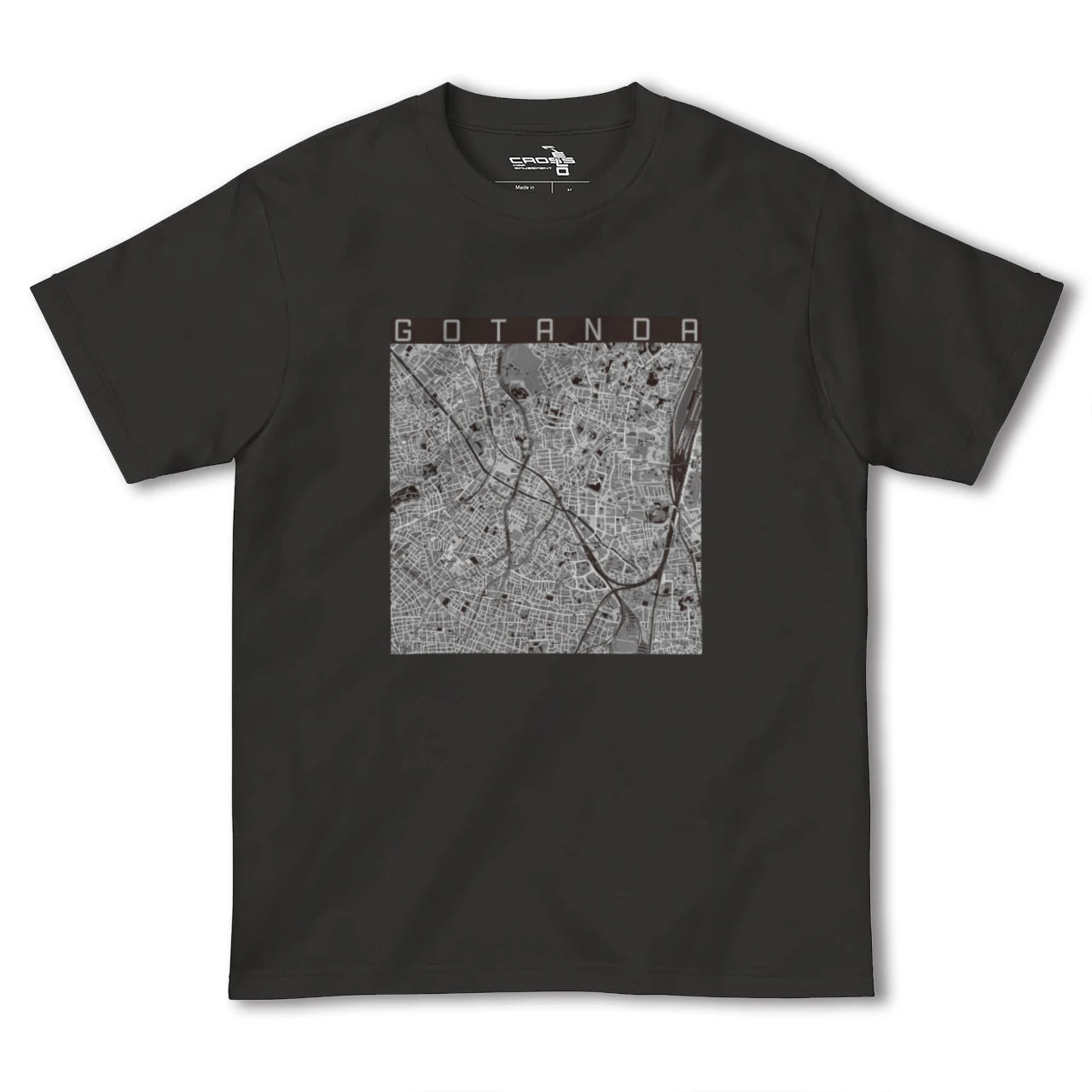 【五反田(東京都)】地図柄ヘビーウェイトTシャツ