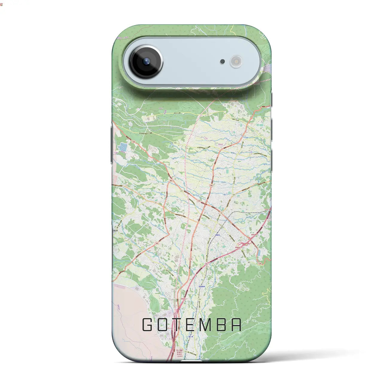 【御殿場(静岡県)】地図柄iPhoneケース(バックカバータイプ)