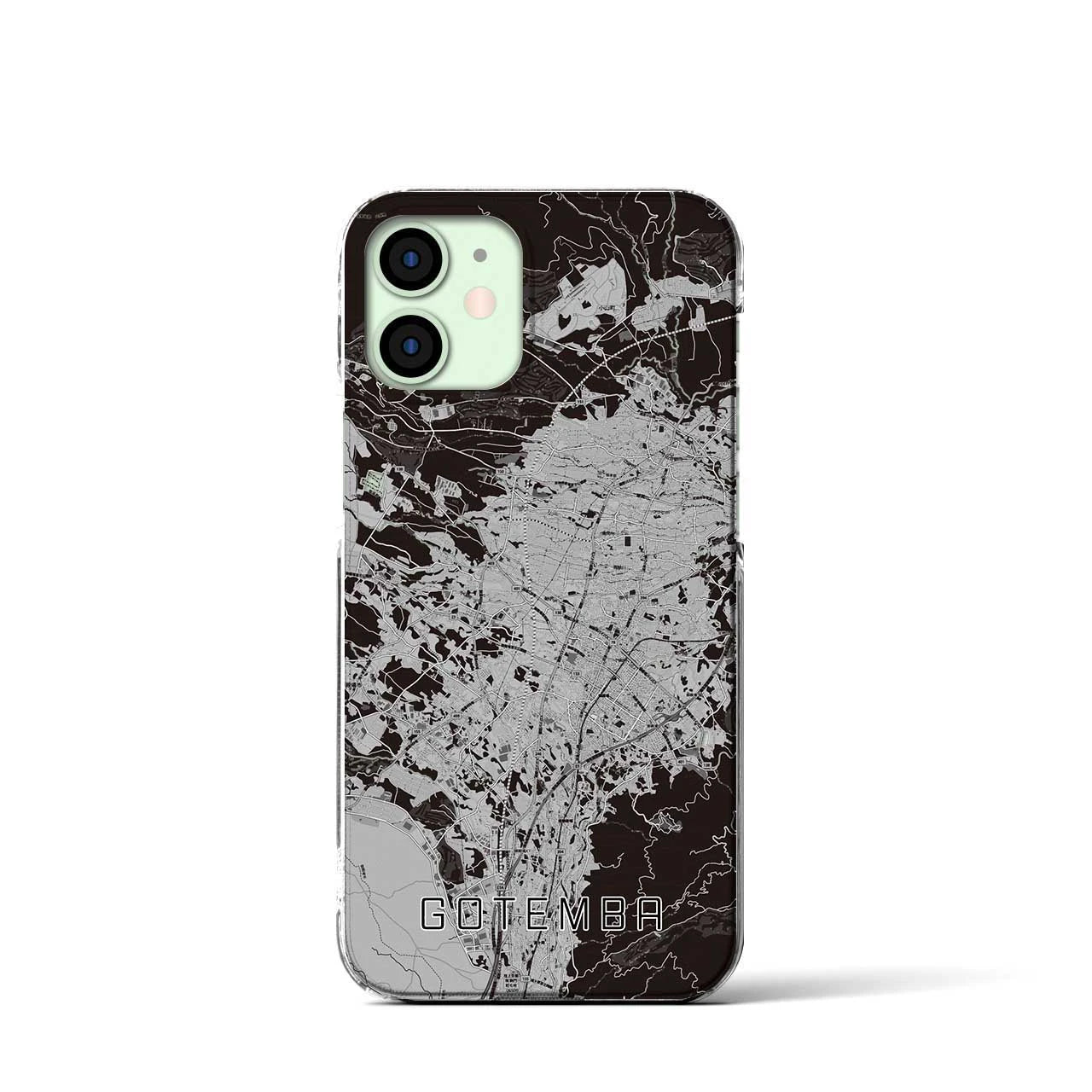 【御殿場(静岡県)】地図柄iPhoneケース(クリアタイプ)