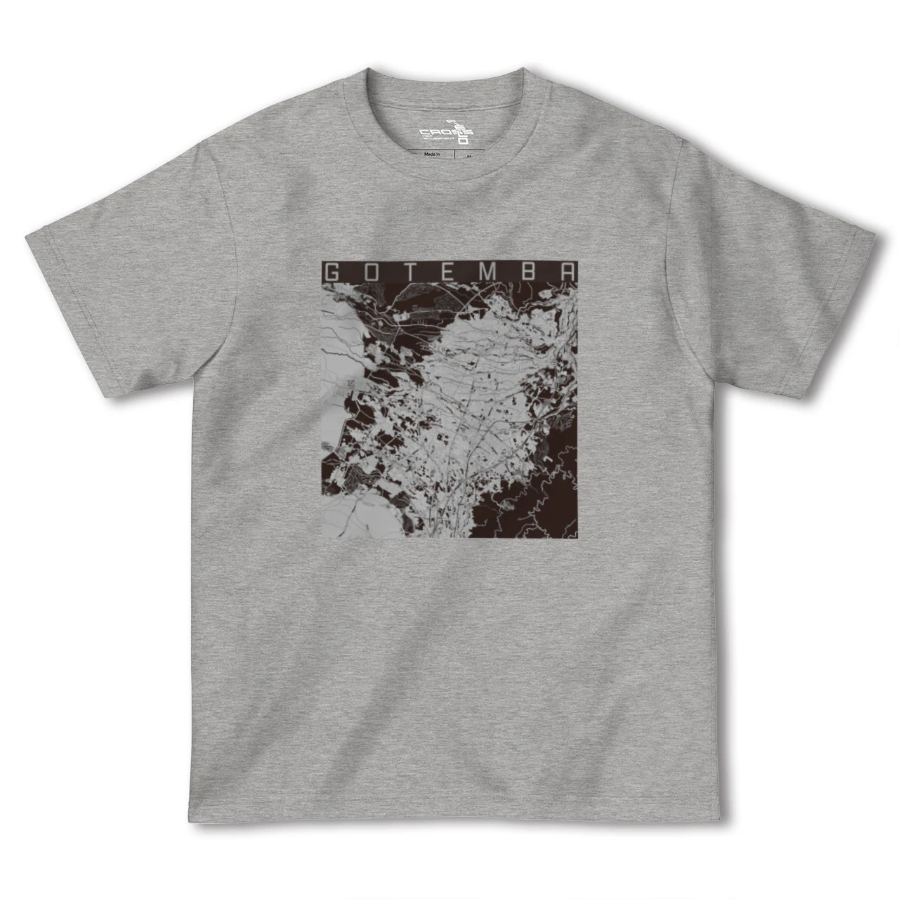 【御殿場(静岡県)】地図柄ヘビーウェイトTシャツ