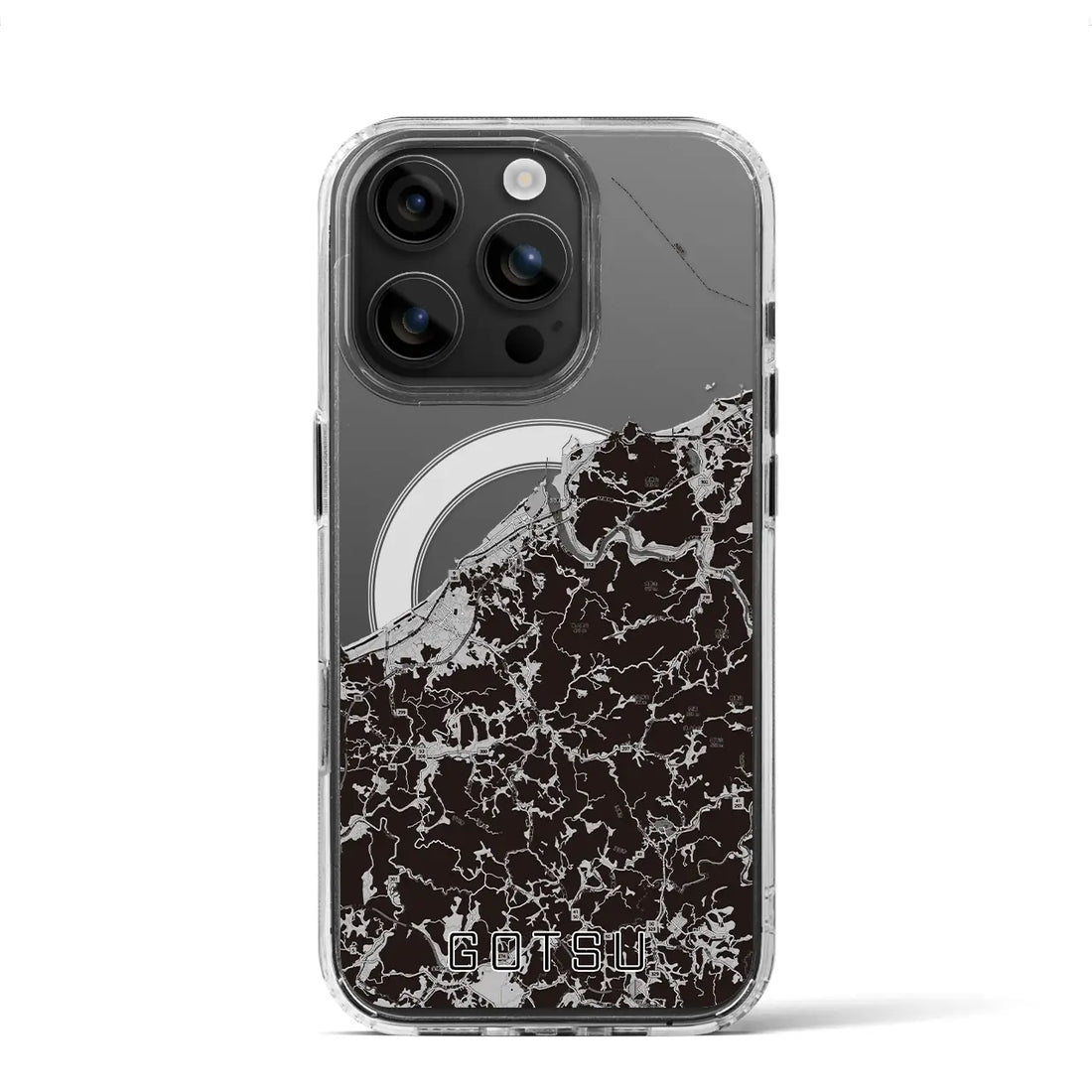 【江津(島根県)】地図柄iPhoneケース(MagSafeタイプ)