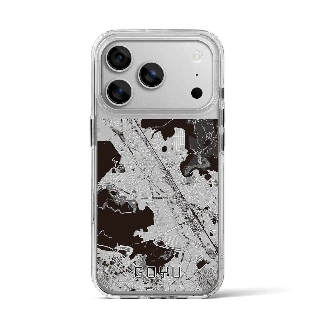 【御油(愛知県)】地図柄iPhoneケース(MagSafeタイプ)