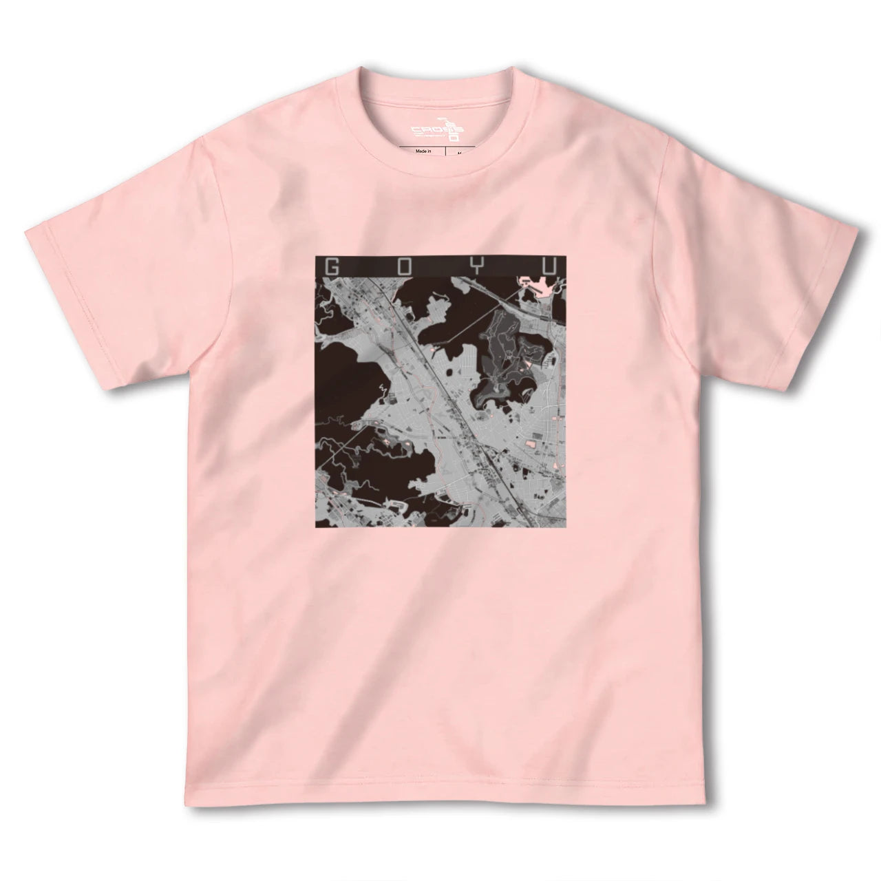 【御油(愛知県)】地図柄ヘビーウェイトTシャツ