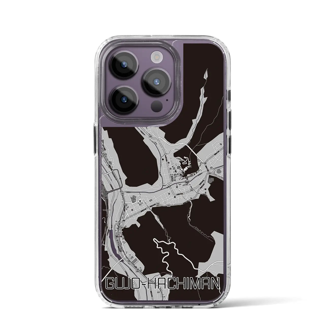 【郡上八幡(岐阜県)】地図柄iPhoneケース(MagSafeタイプ)