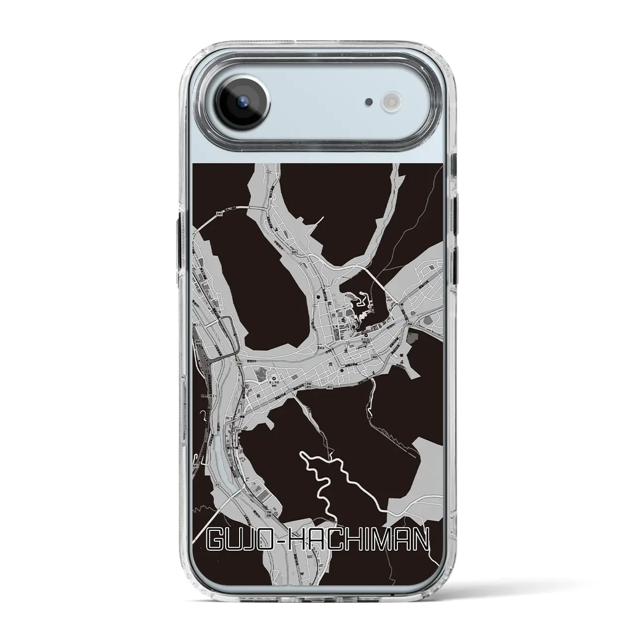 【郡上八幡(岐阜県)】地図柄iPhoneケース(MagSafeタイプ)