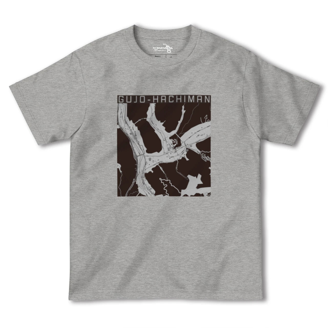 【郡上八幡(岐阜県)】地図柄ヘビーウェイトTシャツ