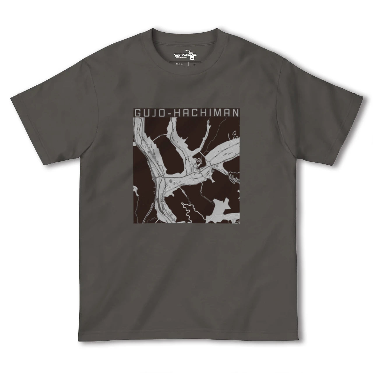 【郡上八幡(岐阜県)】地図柄ヘビーウェイトTシャツ