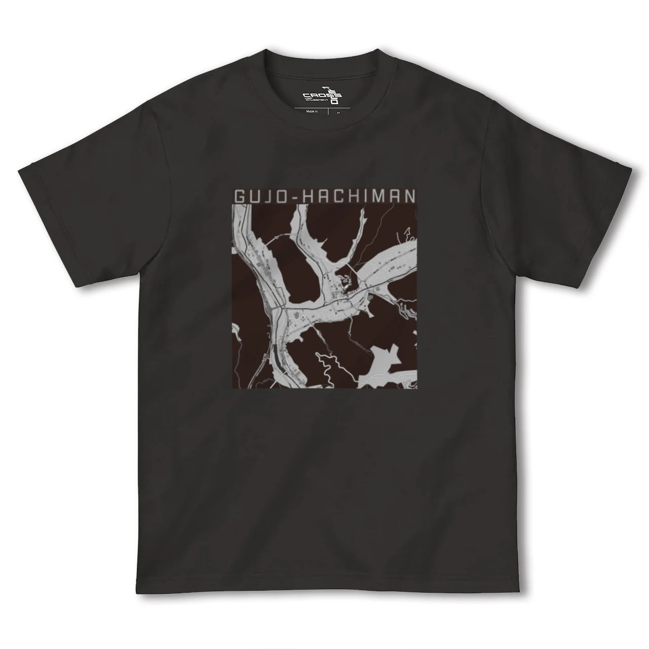 【郡上八幡(岐阜県)】地図柄ヘビーウェイトTシャツ