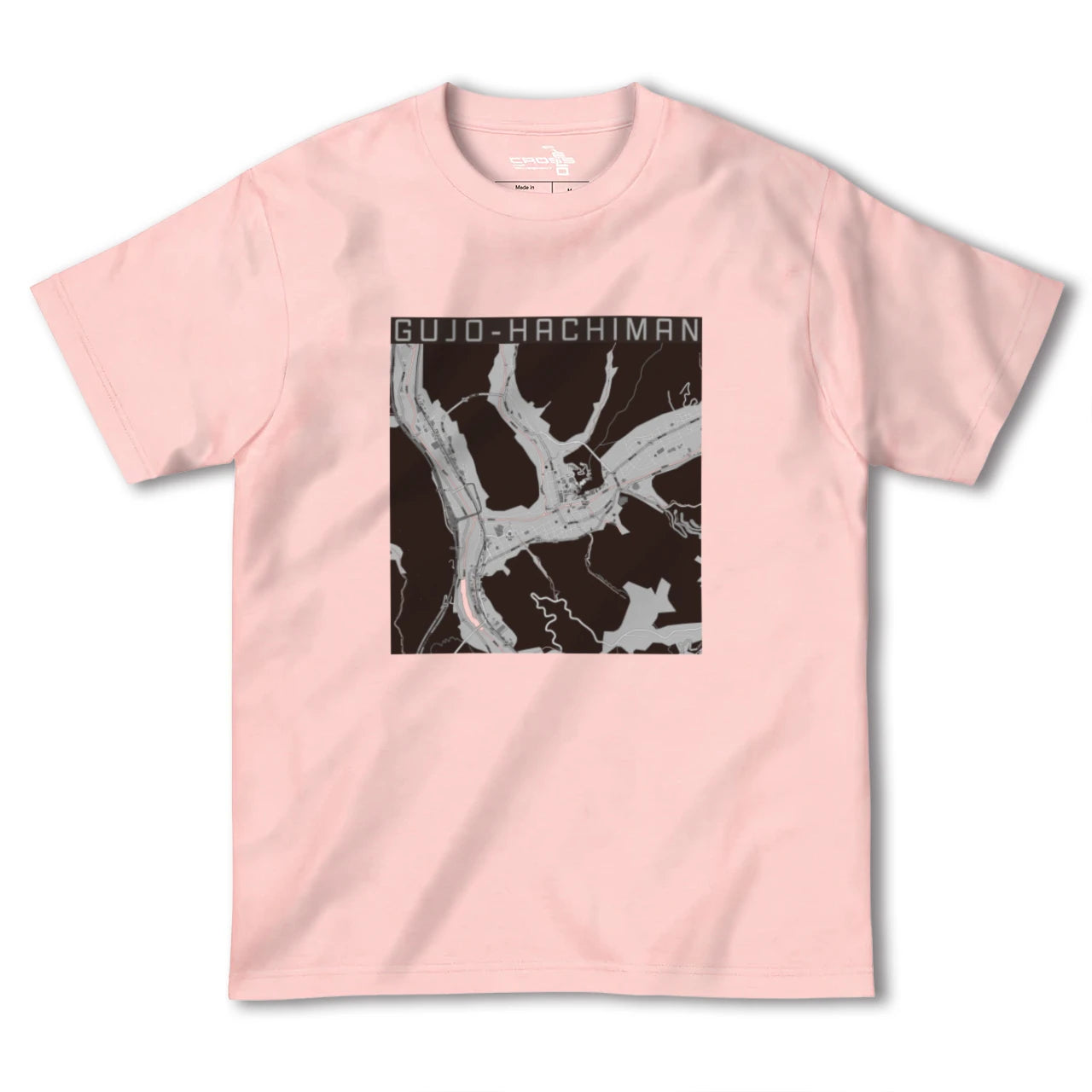 【郡上八幡(岐阜県)】地図柄ヘビーウェイトTシャツ