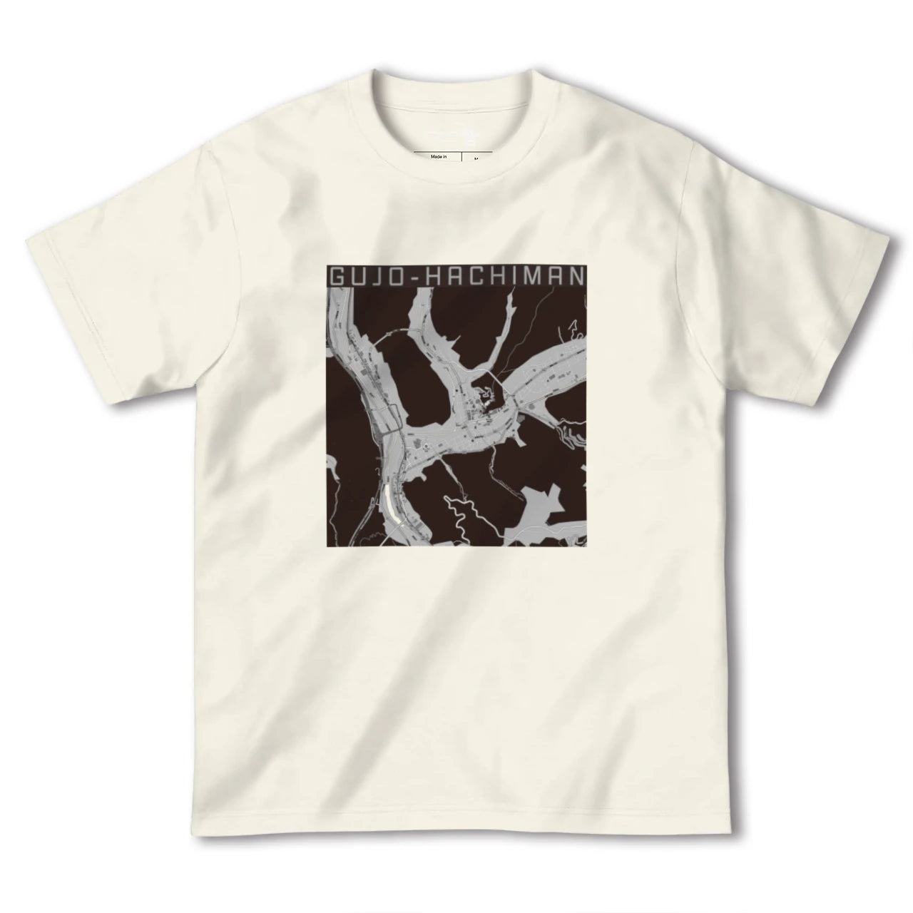 【郡上八幡(岐阜県)】地図柄ヘビーウェイトTシャツ