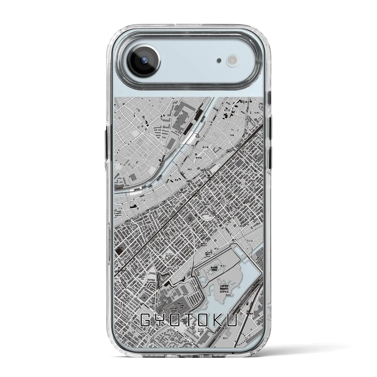 【行徳(千葉県)】地図柄iPhoneケース(MagSafeタイプ)