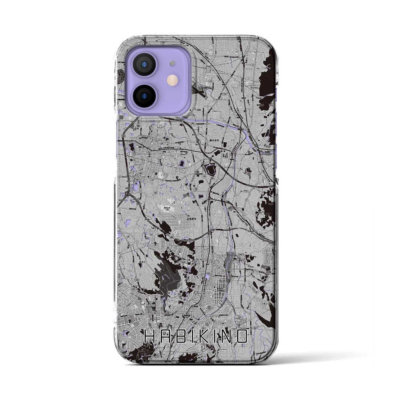 【羽曳野(大阪府)】地図柄iPhoneケース(クリアタイプ)