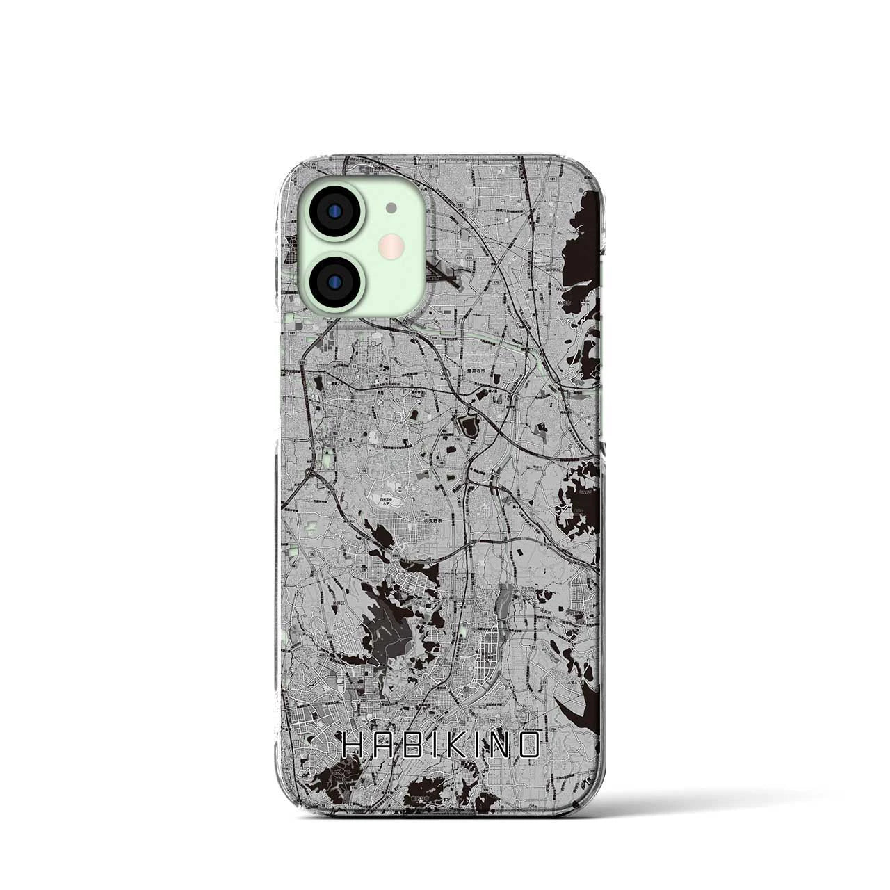 【羽曳野(大阪府)】地図柄iPhoneケース(クリアタイプ)
