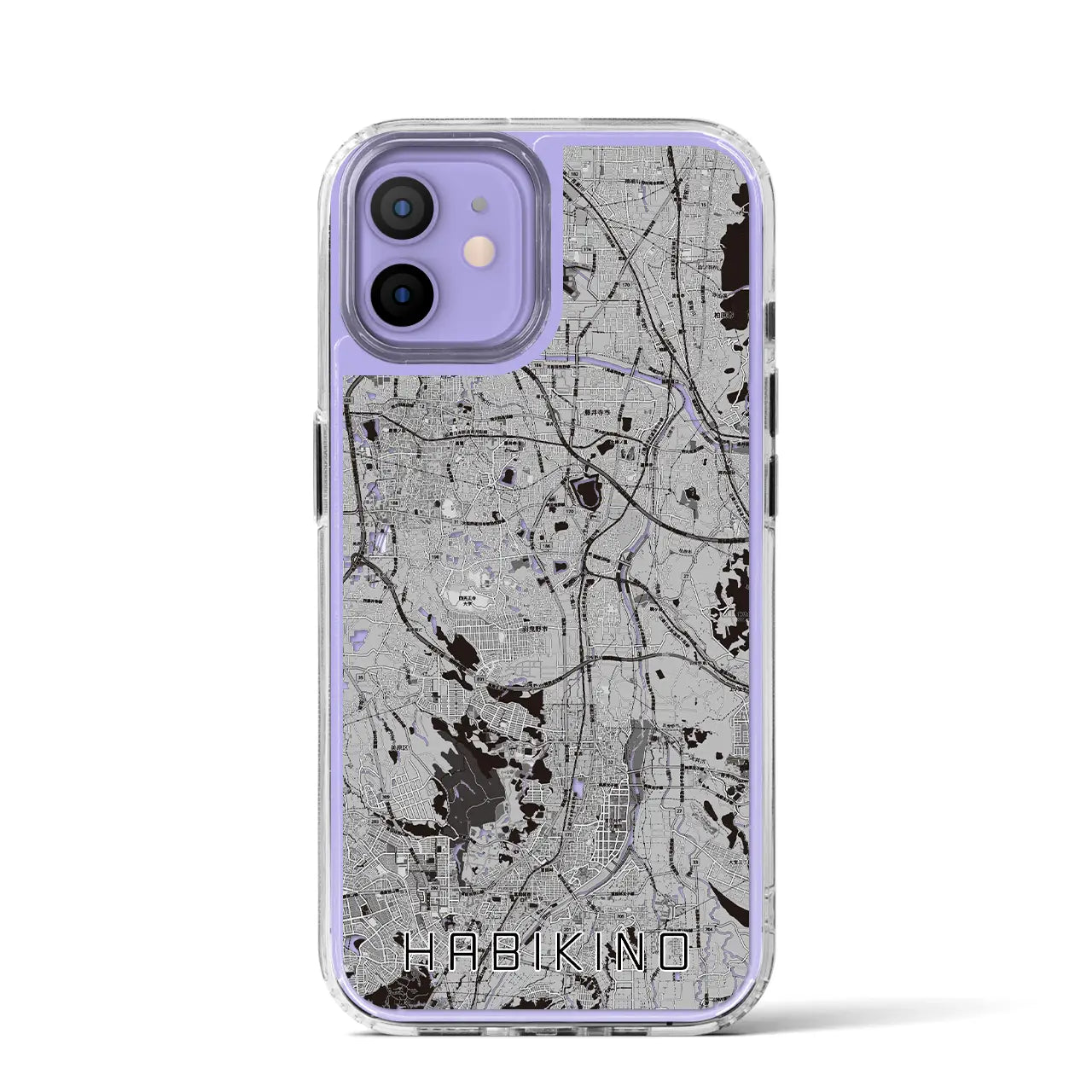 【羽曳野(大阪府)】地図柄iPhoneケース(MagSafeタイプ)