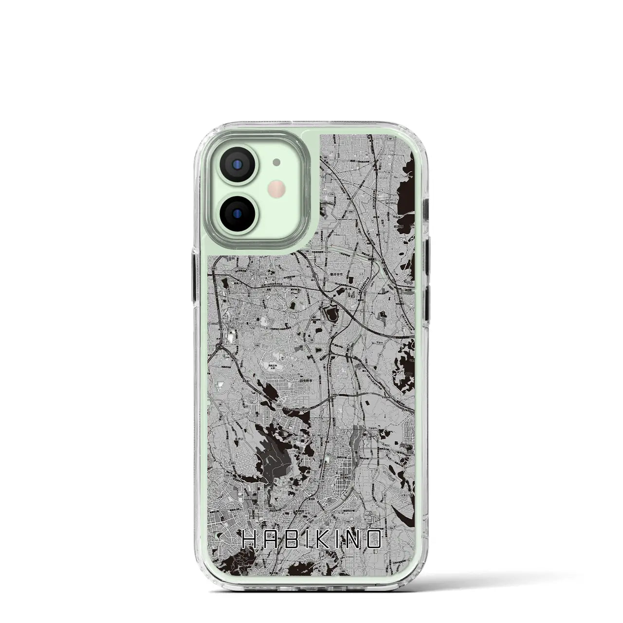 【羽曳野(大阪府)】地図柄iPhoneケース(MagSafeタイプ)