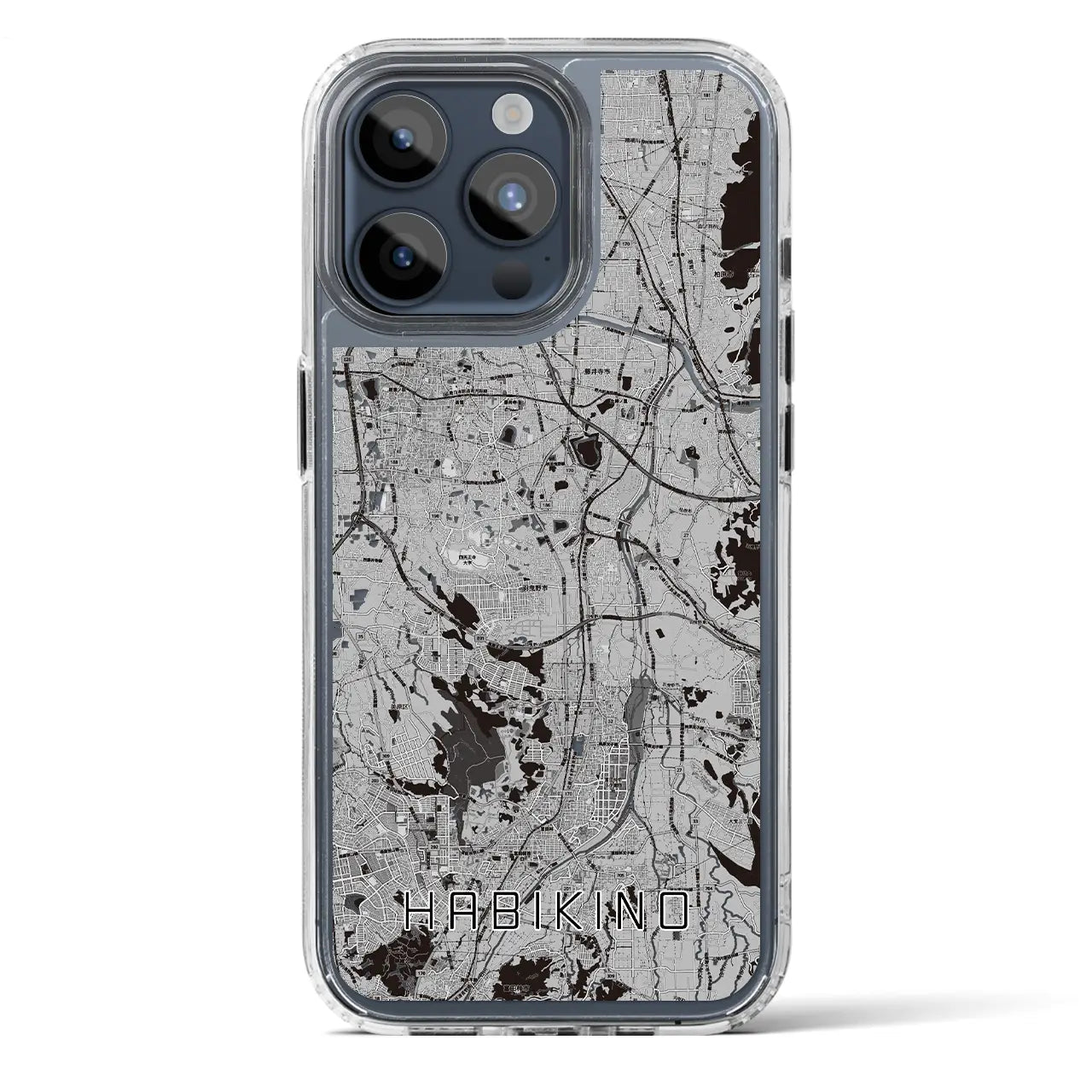 【羽曳野(大阪府)】地図柄iPhoneケース(MagSafeタイプ)