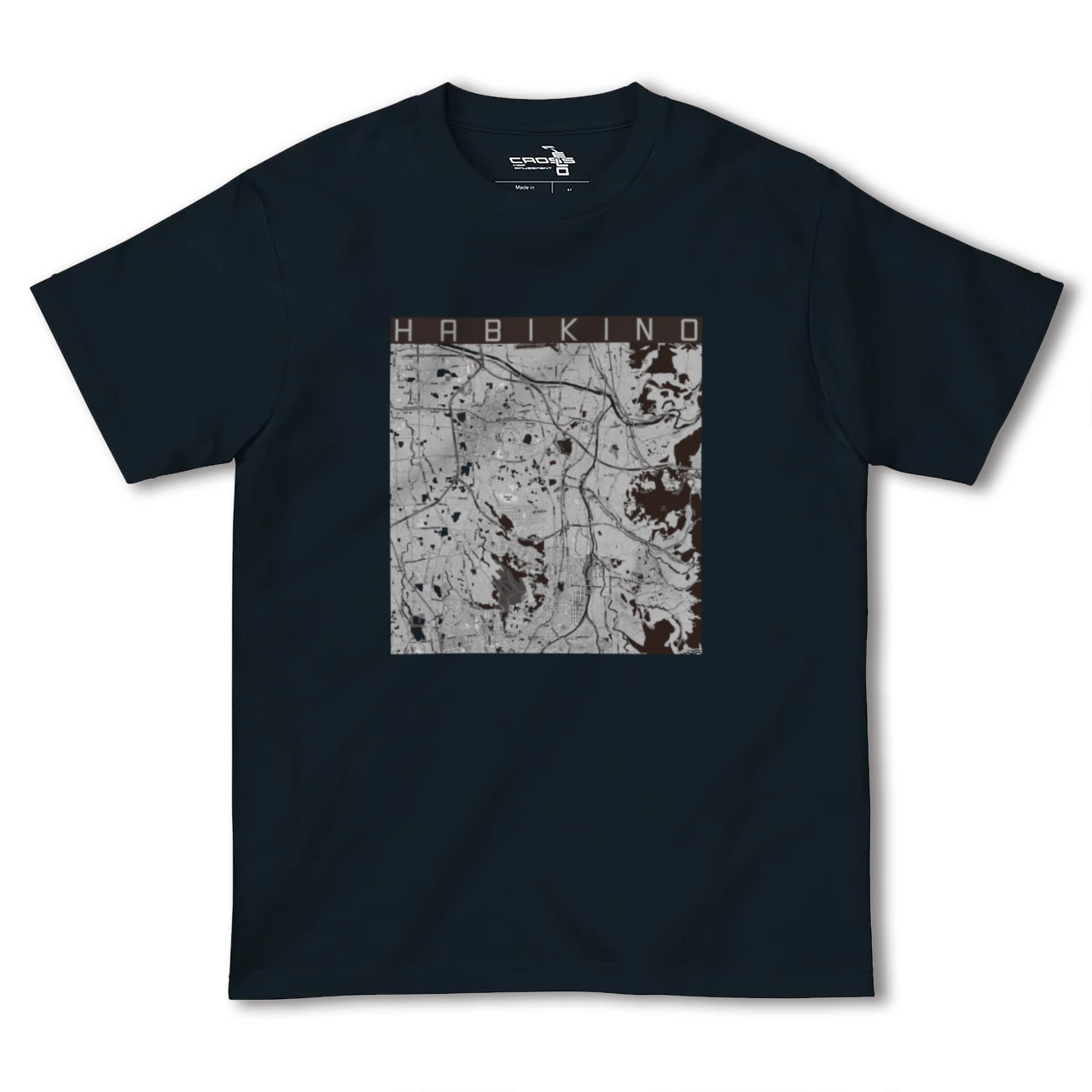 【羽曳野(大阪府)】地図柄ヘビーウェイトTシャツ