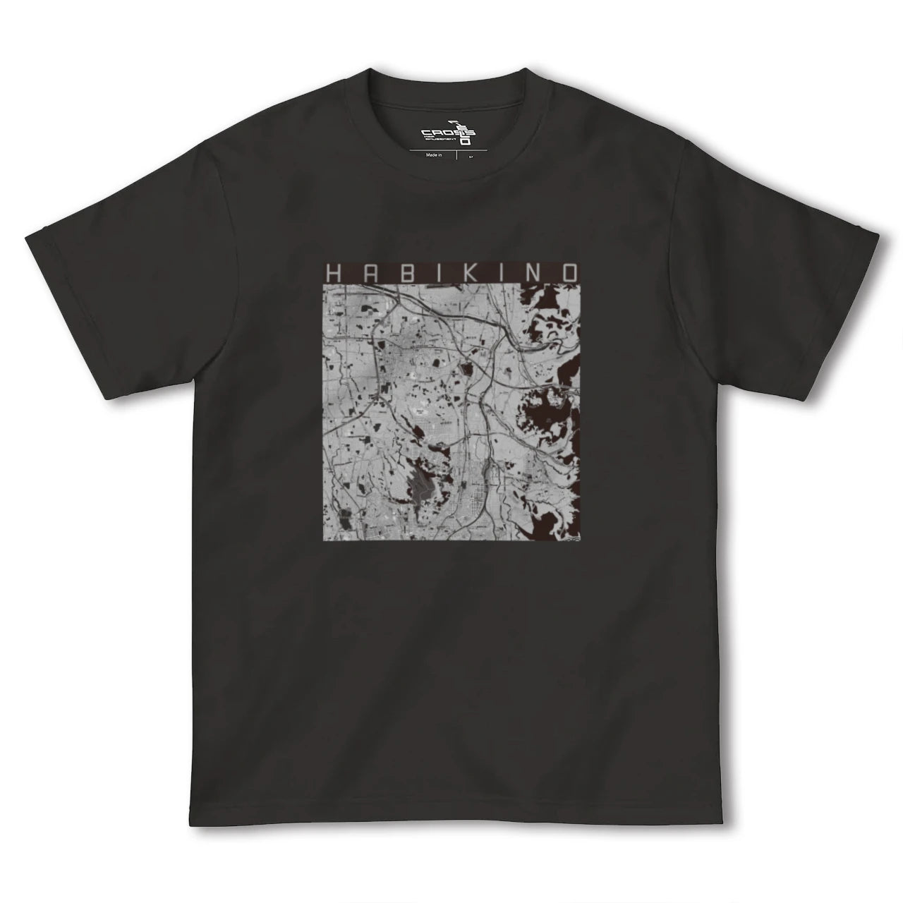 【羽曳野(大阪府)】地図柄ヘビーウェイトTシャツ