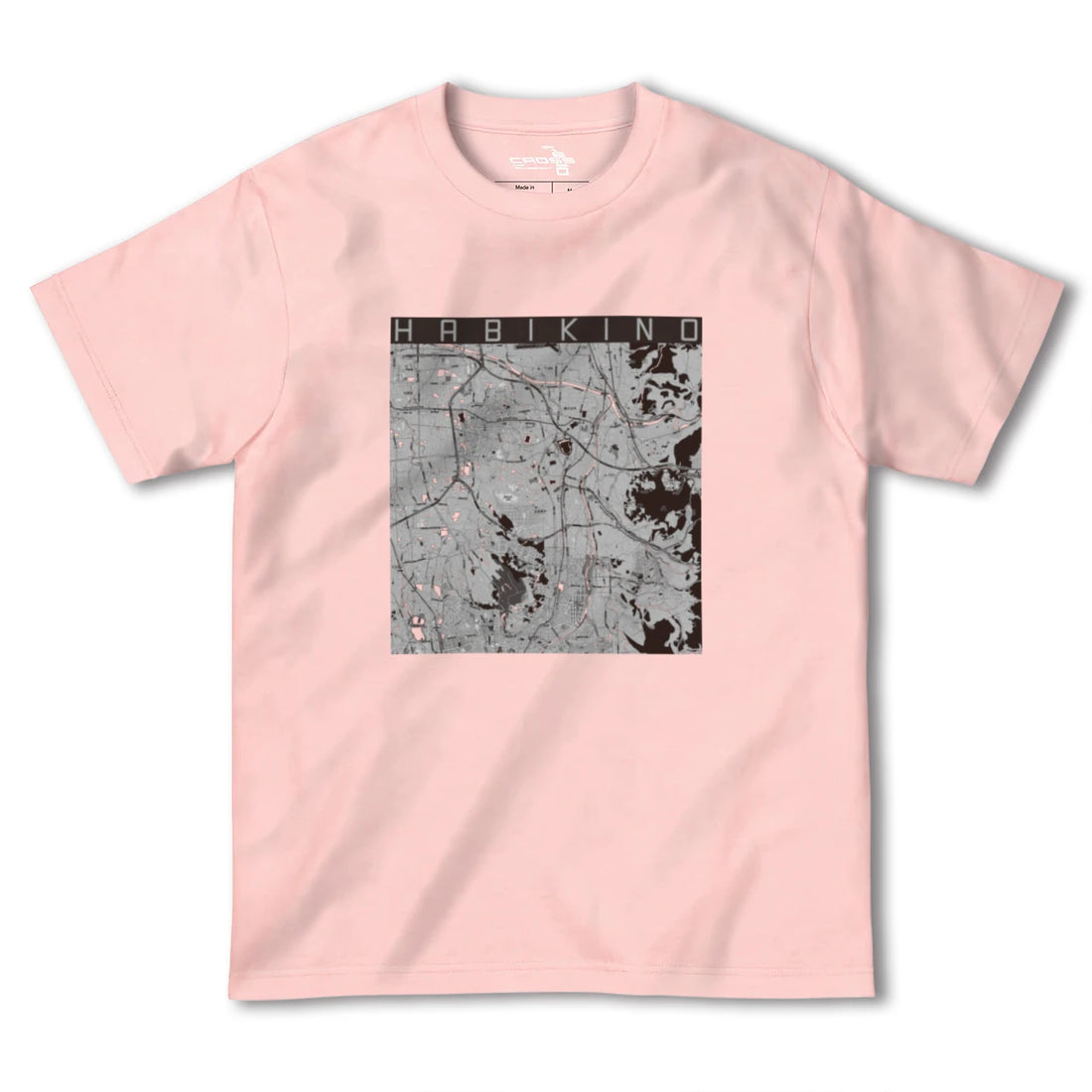 【羽曳野(大阪府)】地図柄ヘビーウェイトTシャツ