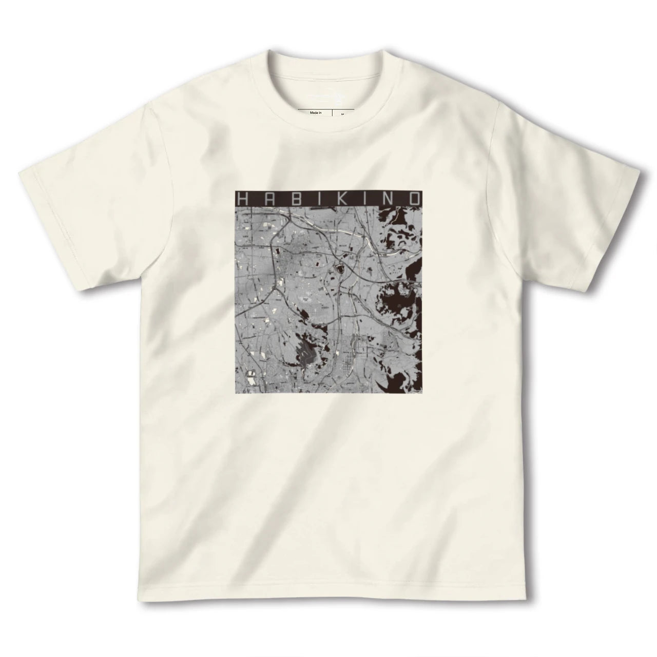【羽曳野(大阪府)】地図柄ヘビーウェイトTシャツ