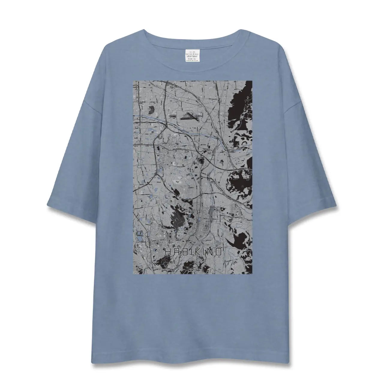 【羽曳野(大阪府)】地図柄ビッグシルエットTシャツ