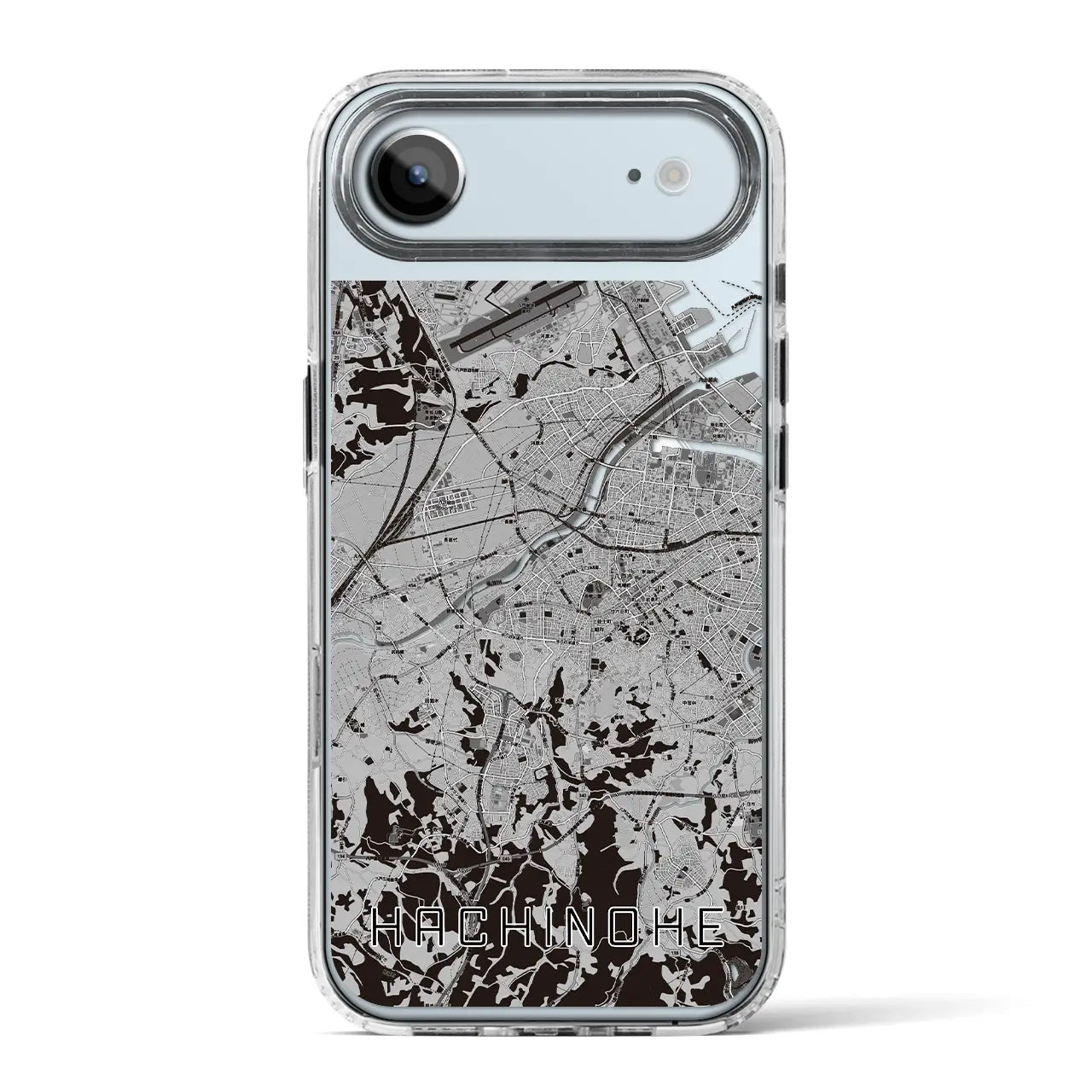 【八戸(青森県)】地図柄iPhoneケース(MagSafeタイプ)