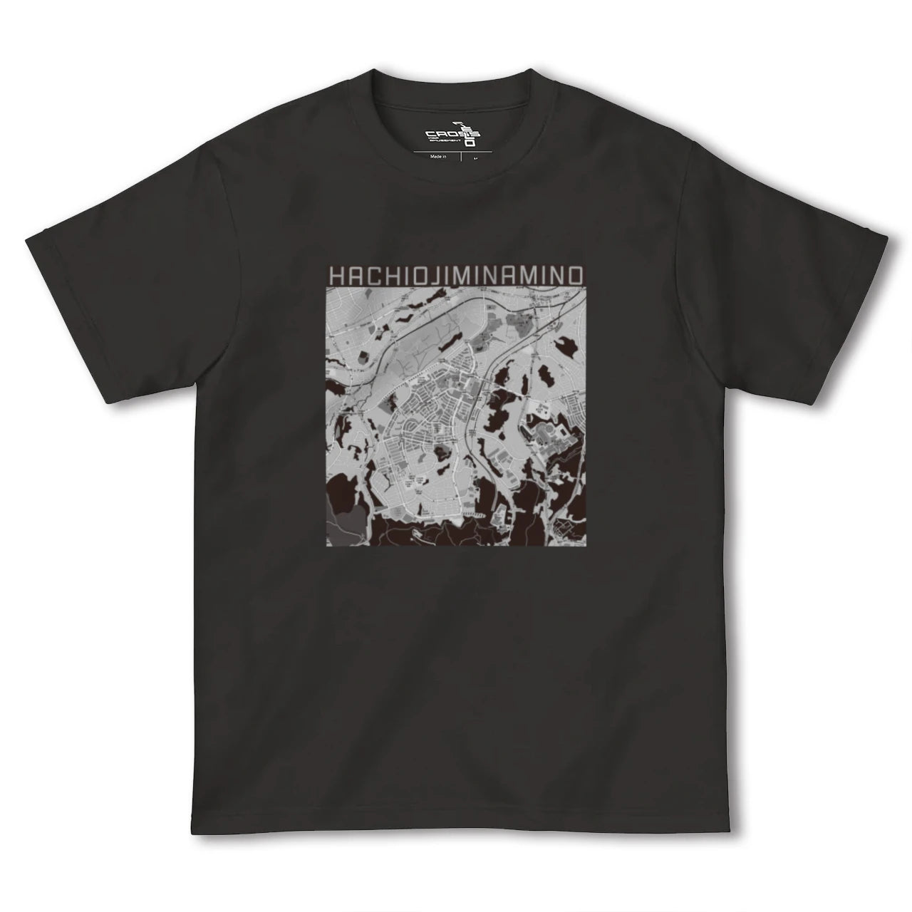 【八王子みなみ野(東京都)】地図柄ヘビーウェイトTシャツ