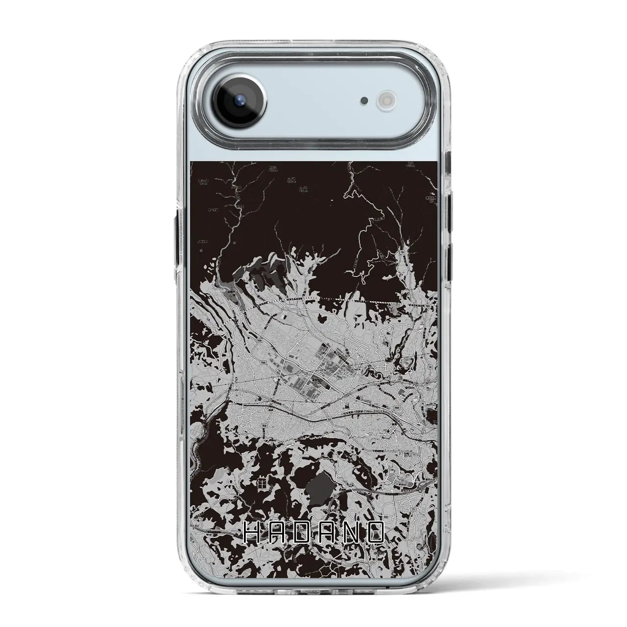 【秦野(神奈川県)】地図柄iPhoneケース(MagSafeタイプ)