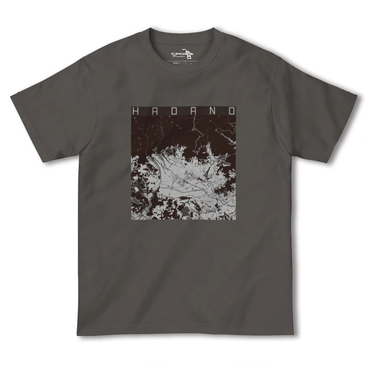 【秦野(神奈川県)】地図柄ヘビーウェイトTシャツ