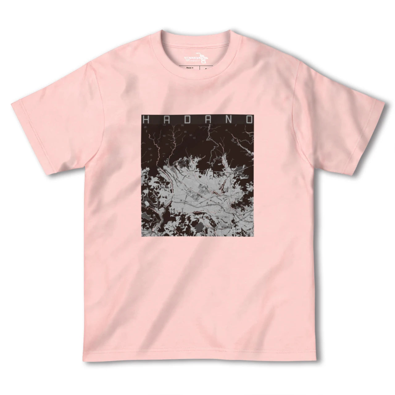 【秦野(神奈川県)】地図柄ヘビーウェイトTシャツ