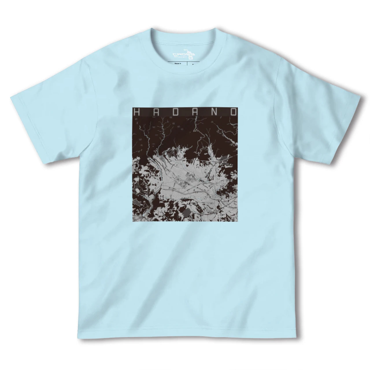 【秦野(神奈川県)】地図柄ヘビーウェイトTシャツ