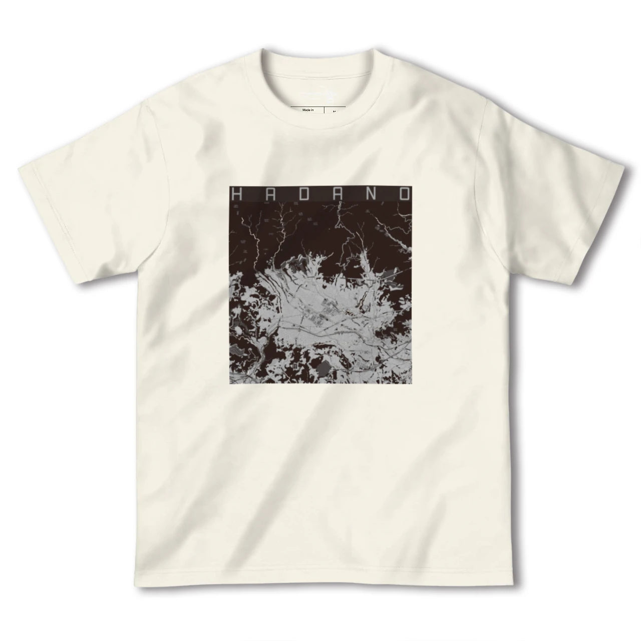 【秦野(神奈川県)】地図柄ヘビーウェイトTシャツ