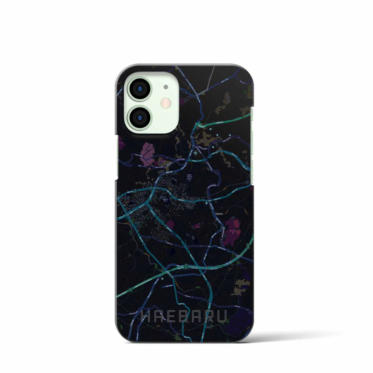 【南風原(沖縄県)】地図柄iPhoneケース(バックカバータイプ)