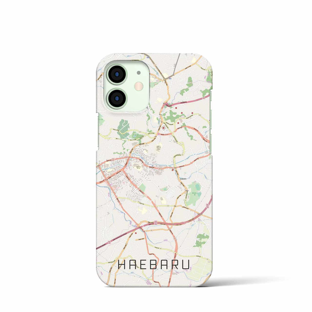 【南風原(沖縄県)】地図柄iPhoneケース(バックカバータイプ)