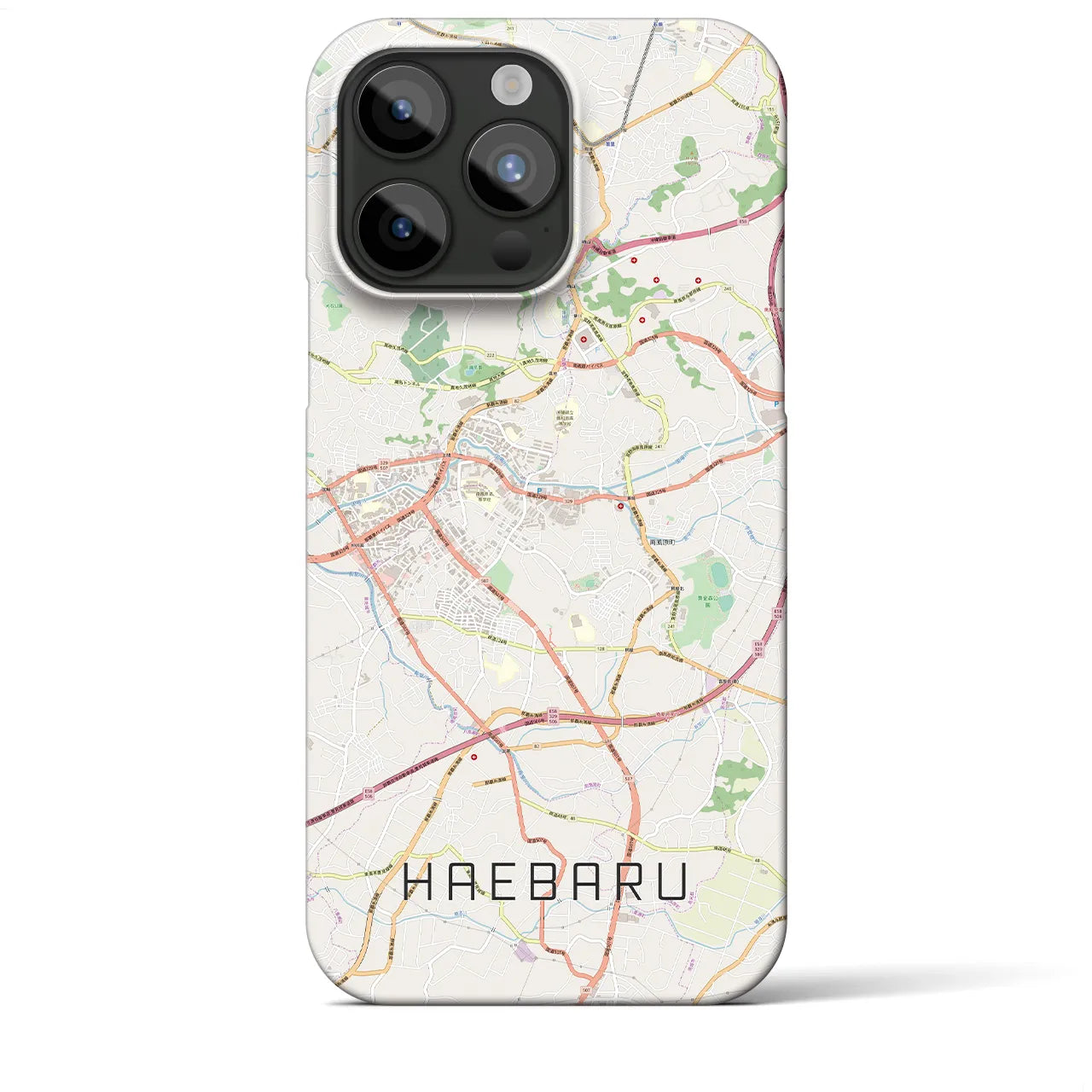 【南風原(沖縄県)】地図柄iPhoneケース(バックカバータイプ)