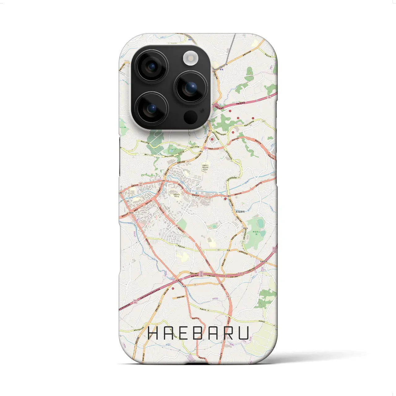 【南風原(沖縄県)】地図柄iPhoneケース(バックカバータイプ)