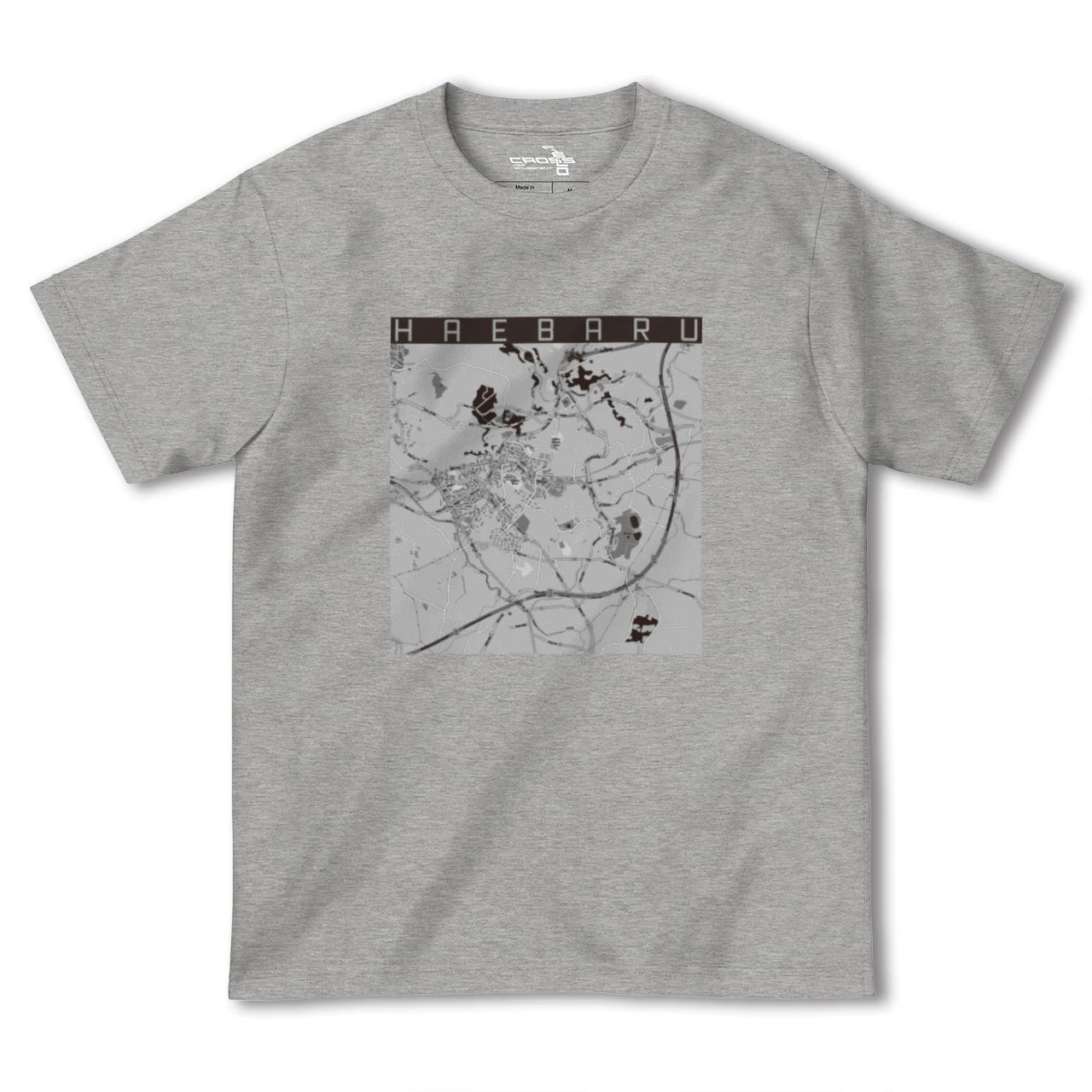【南風原(沖縄県)】地図柄ヘビーウェイトTシャツ